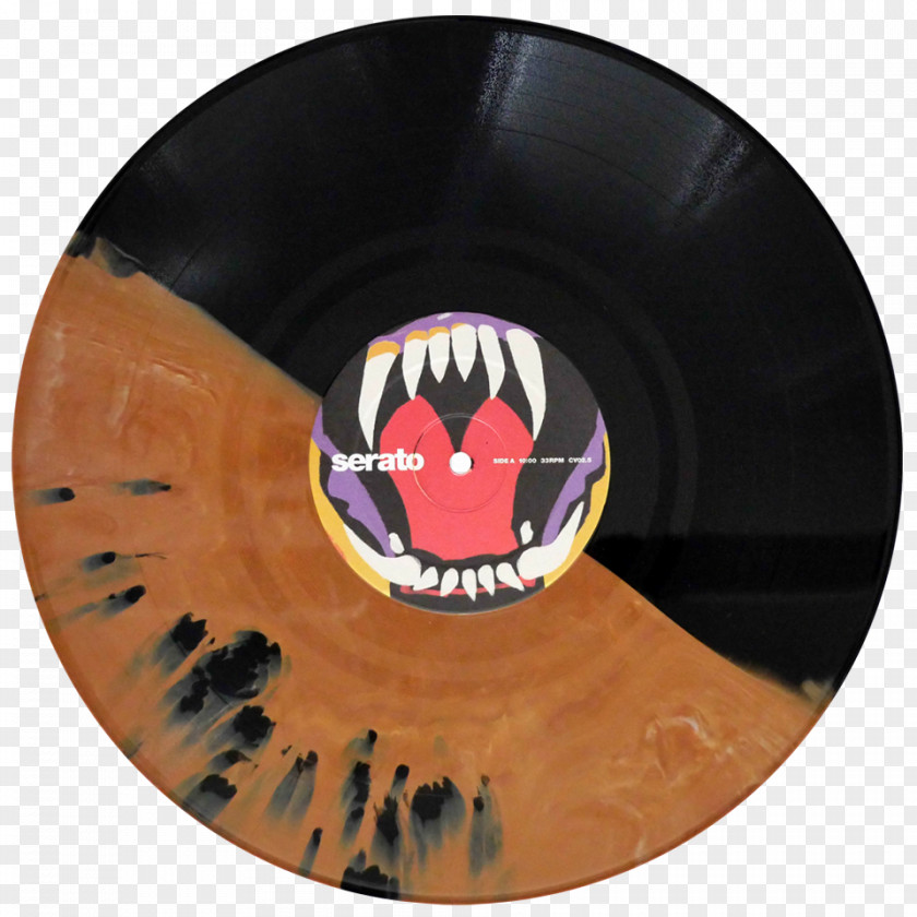 Fangs Of Terror Serato Audio Research Phonograph Record Timecode Disc Jockey Sound PNG