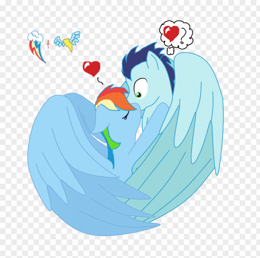 Kiss Rainbow Dash DeviantArt Love PNG