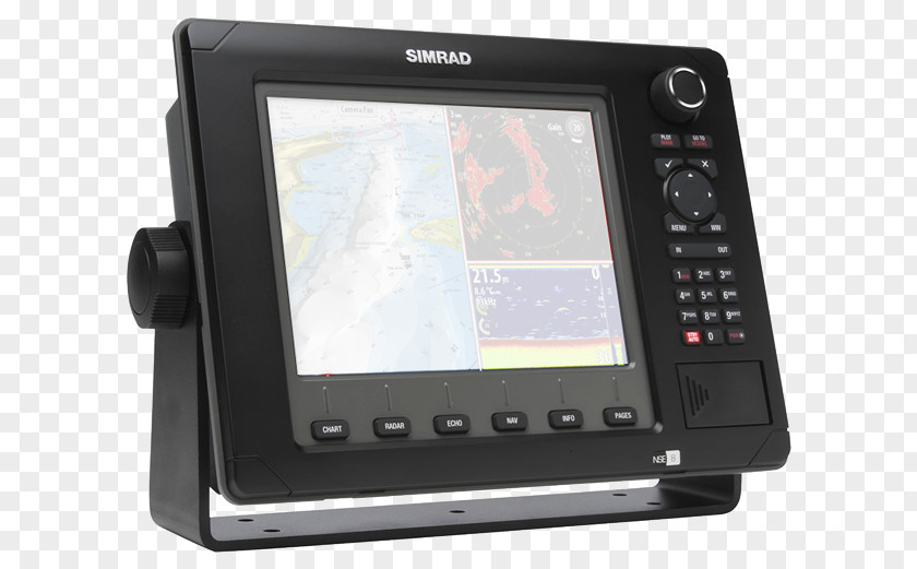 Plotter Display Device Simrad Yachting Chartplotter Multi-function Marine Electronics PNG