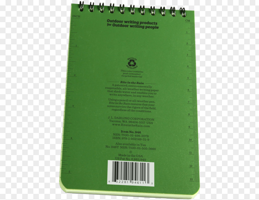 Spiral Wire Notebook Police Rain PNG