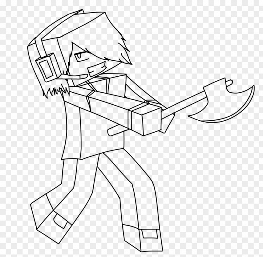 Super Bowl L Minecraft Coloring Book Drawing Enderman PNG