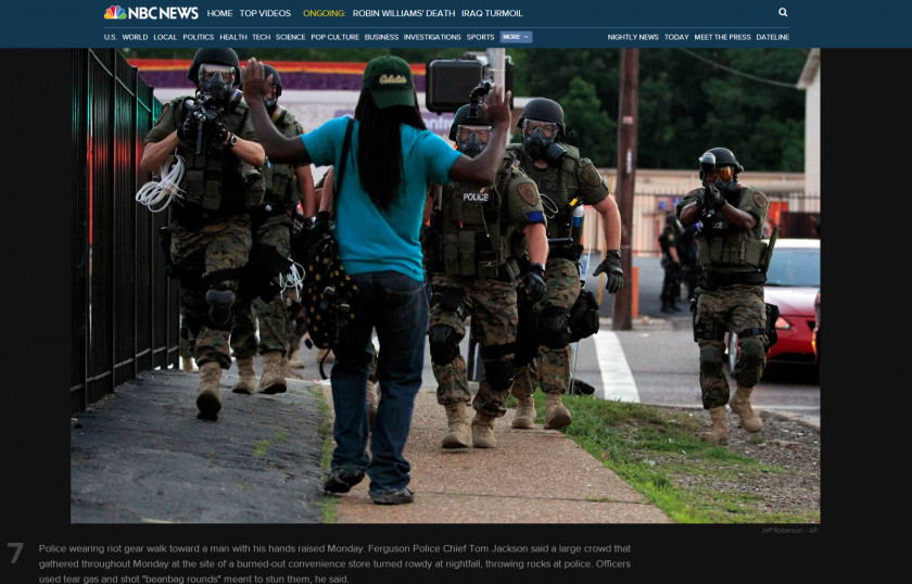 Swat Ferguson Unrest Shooting Of Michael Brown Police Department Protest PNG