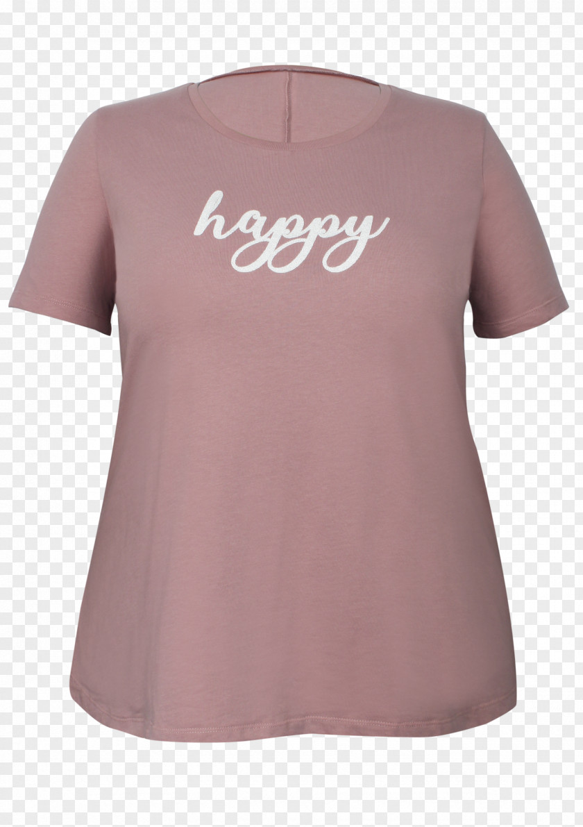 T-shirt Sleeve Blouse Shoulder Pink M PNG