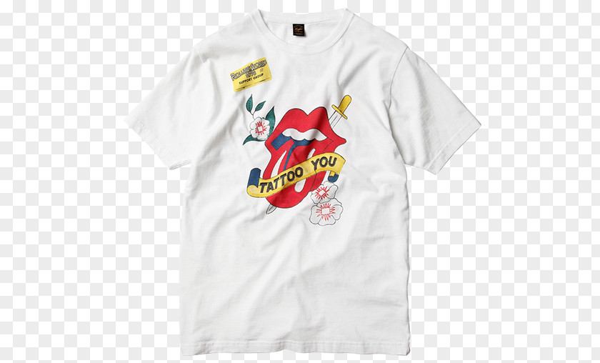 T-shirt The Rolling Stones Clothing Brand PNG