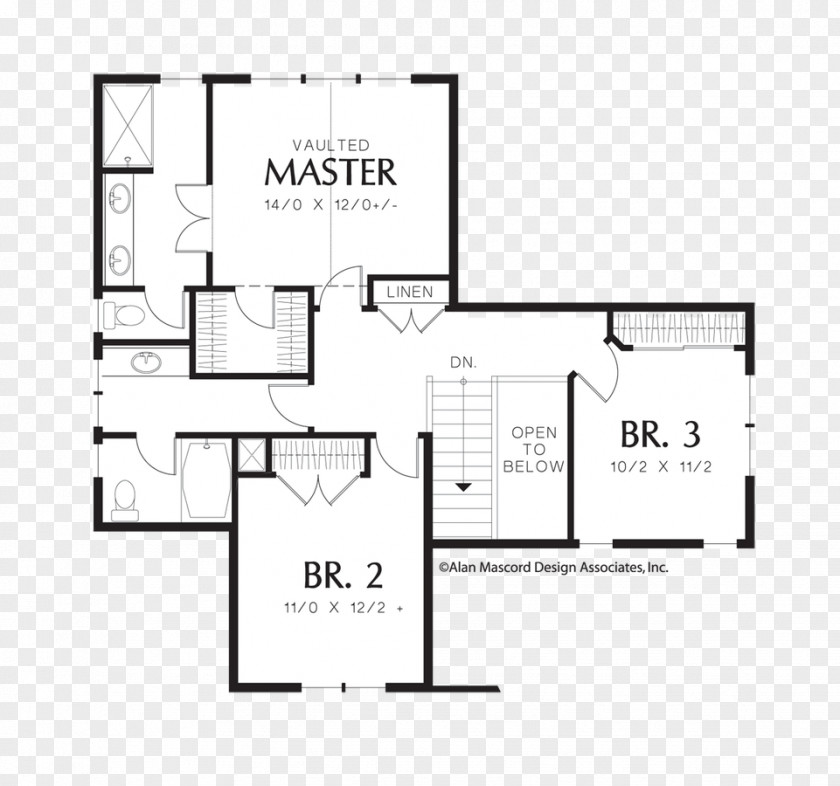 Building House Plan Drawing PNG