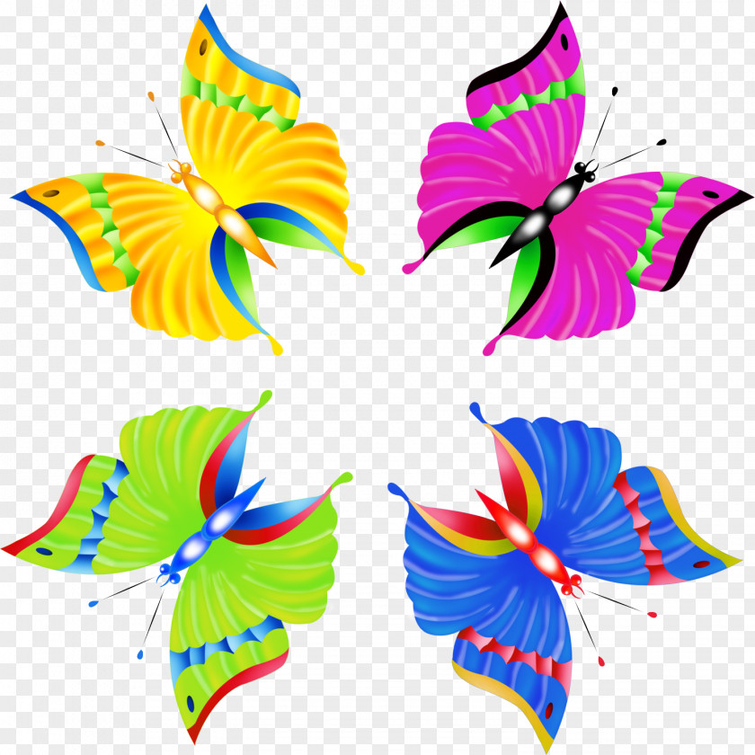 Hantel Butterfly Clip Art PNG