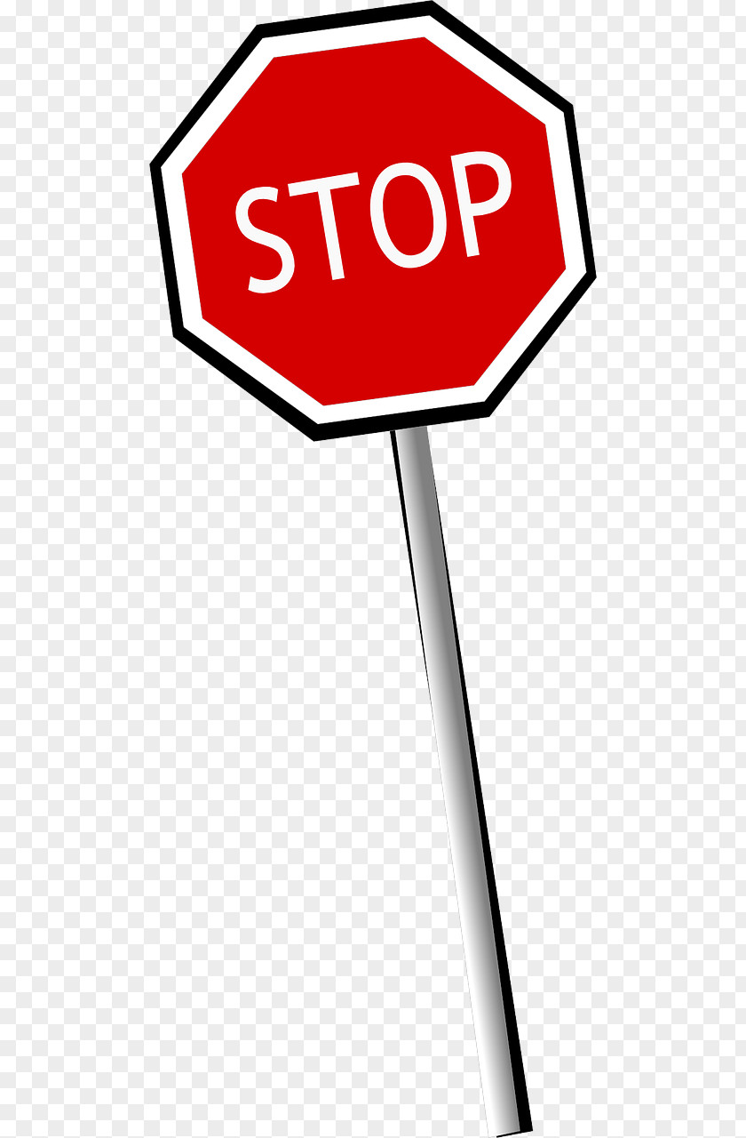 Sign Stop Cartoon Clip Art PNG