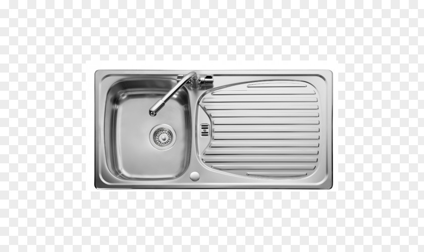 Sink Bowl Stainless Steel Tap PNG