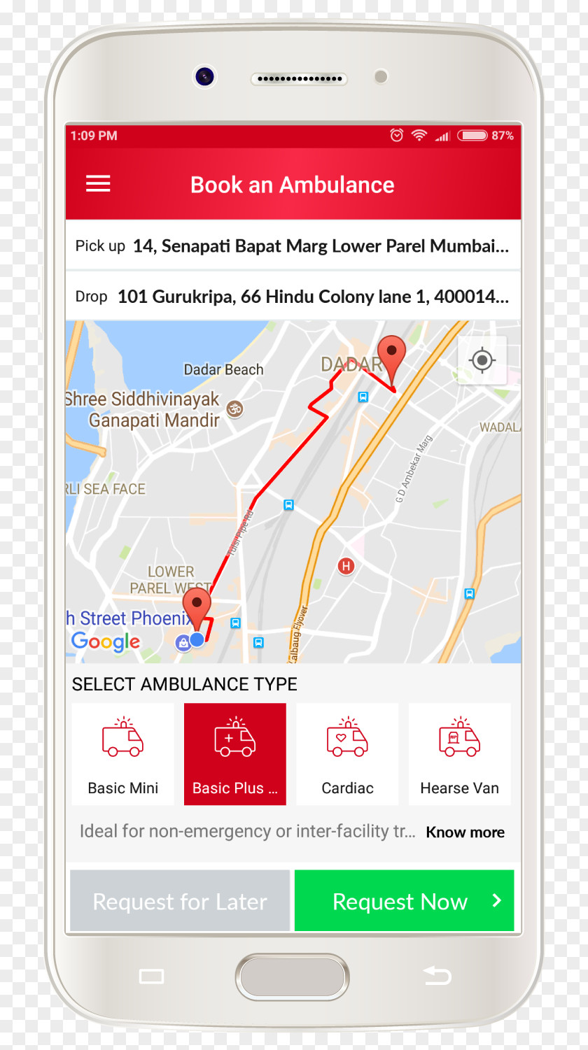 Smartphone MUrgency Airport Assistance Medicine Sitaram Jadhav Marg Ambulance PNG