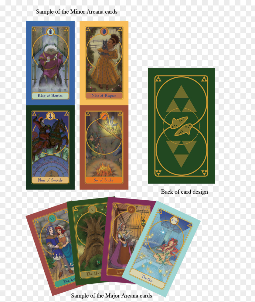 The Legend Of Zelda Tarot Major Arcana Game Playing Card Cartomancy PNG