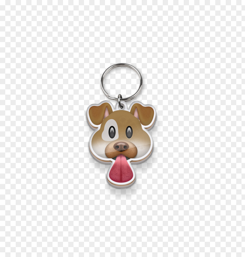 Dog Emoji Reindeer Key Chains PNG