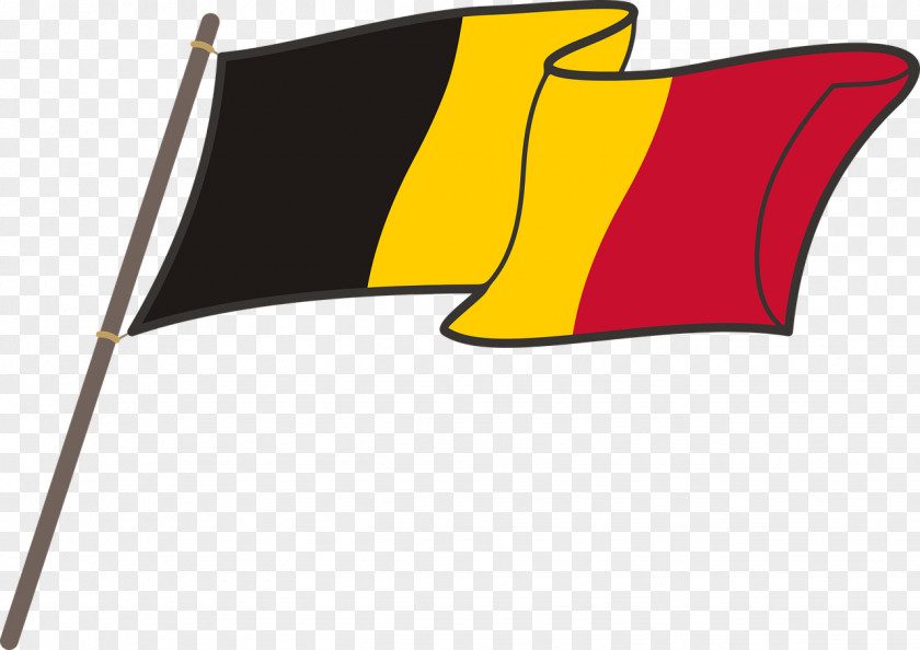 Flag Clip Art Of Belgium France PNG