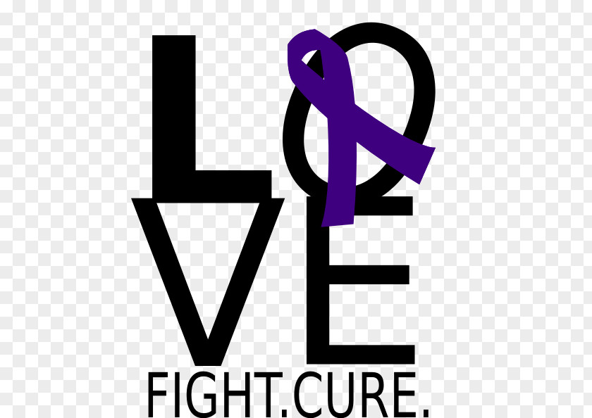 Purple Butterfly Ribbon Clip Art Image Alzheimer's Disease Awareness PNG