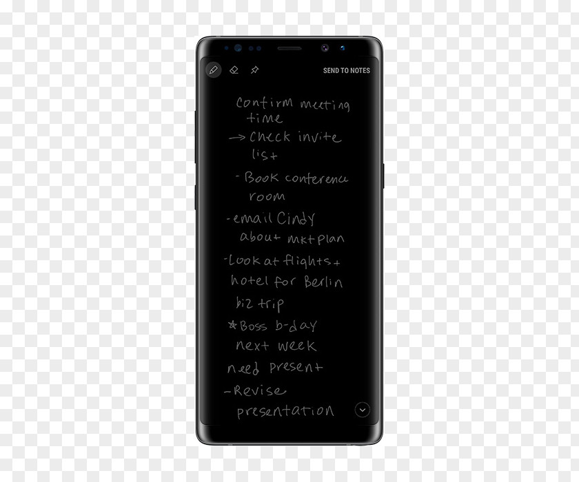 Note 8 Samsung Galaxy Telephone Mobile Security Knox PNG