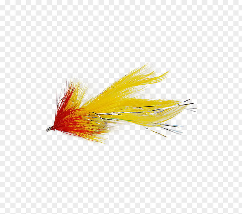 Redfish Yellow Sea Trout Brook Artificial Fly PNG