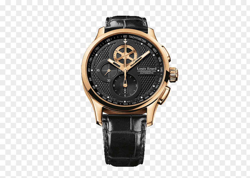 Watch Chronometer Chronograph Louis Erard Et Fils SA Clock PNG