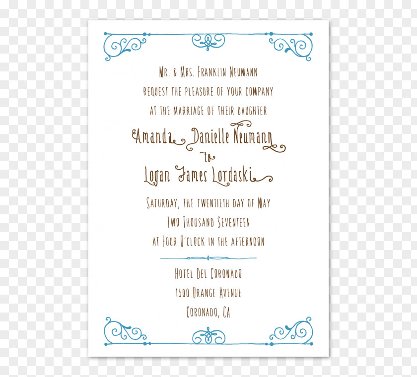 Wedding Invitation Paper Party Printing PNG