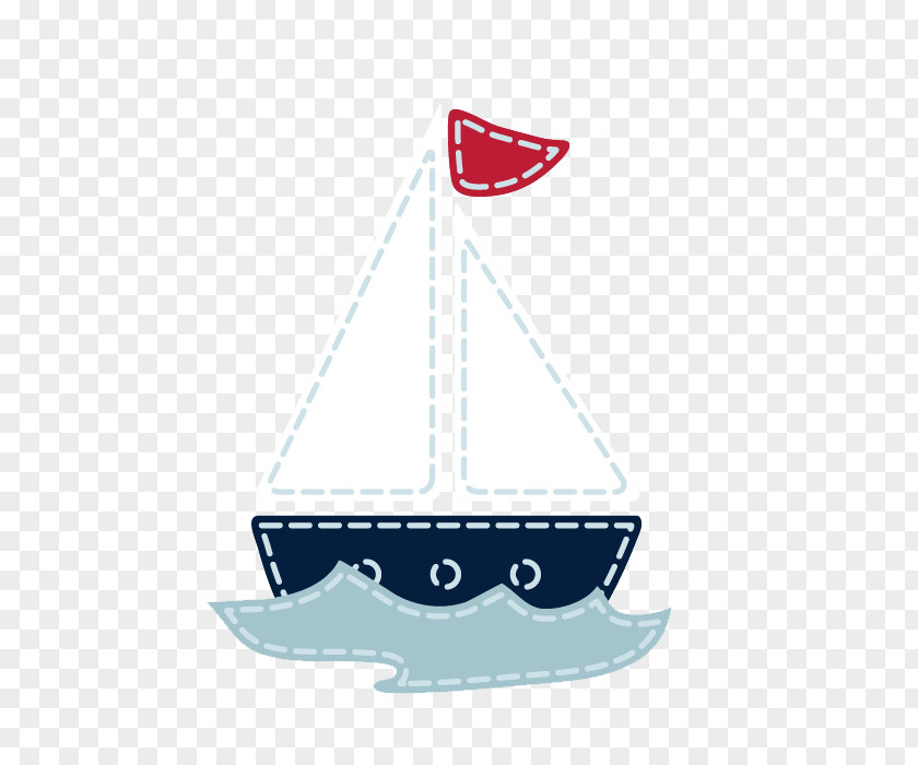 Cartoon Ship Vector Material Poster Illustration PNG