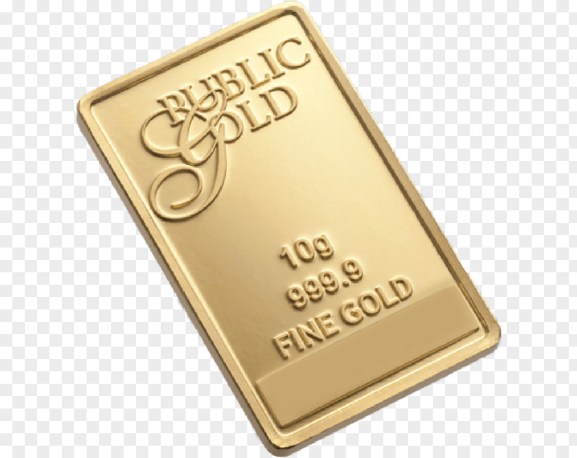 Gold Bar Modern Dinar Carat PNG