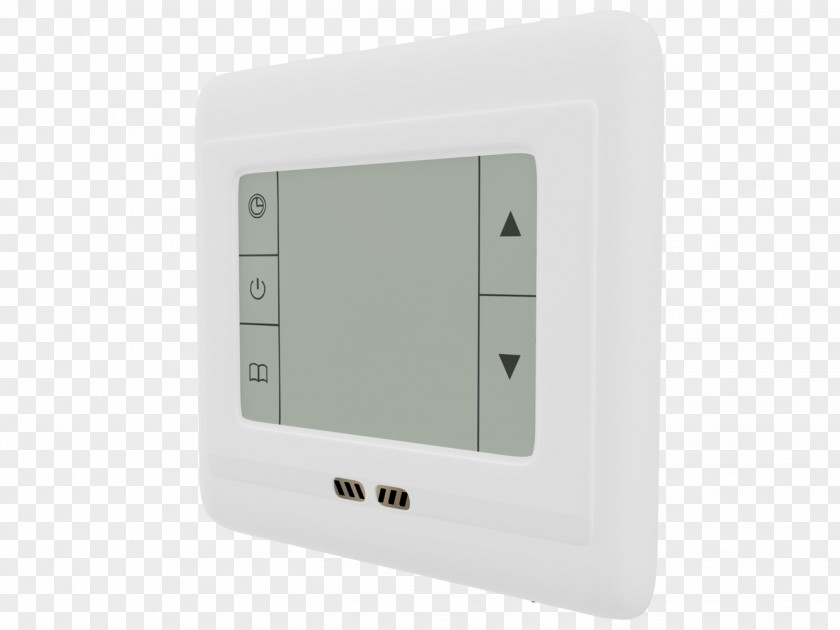 Illuminated Sign Thermostat Touchscreen Central Heating Berogailu Temperature Control PNG