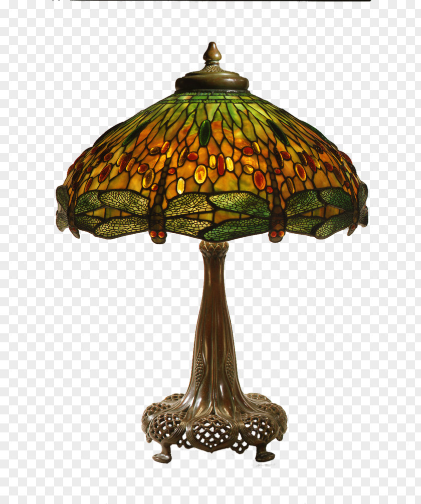 Lamp Free Image Table Tiffany Lighting Lampshade PNG