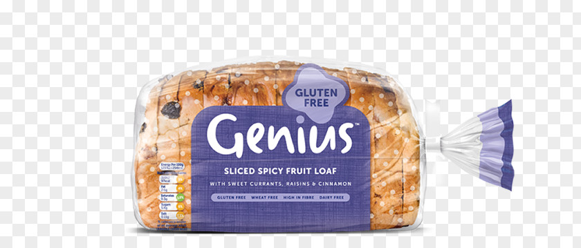 Loaf Bread Fruitcake Gluten-free Diet Muffin Sultana Raisin PNG