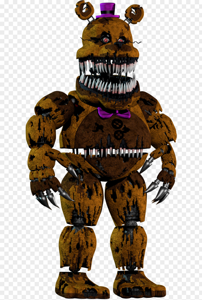 Nightmare Foxy Five Nights At Freddy's 4 Jump Scare PNG
