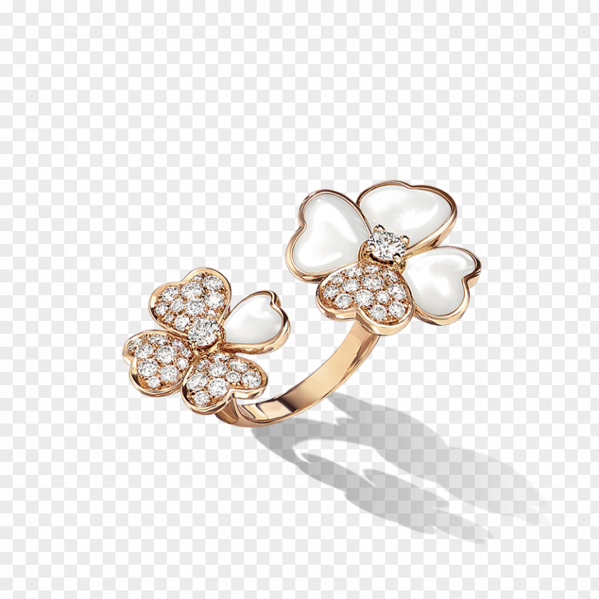 Ring Finger Pearl Earring Van Cleef & Arpels Jewellery PNG