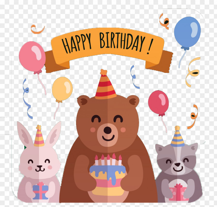 Animal Birthday Party PNG birthday party clipart PNG