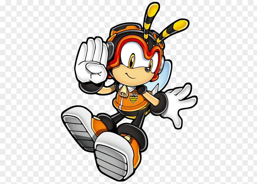 Bees And Honey Knuckles' Chaotix Sonic Heroes Charmy Bee Espio The Chameleon Vector Crocodile PNG
