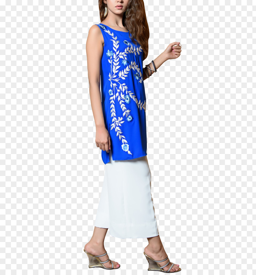 Dress Sleeve Georgette Chiffon Tunic Fashion PNG