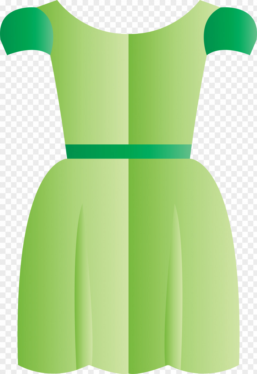 Green Clothing Yellow Dress Cocktail PNG