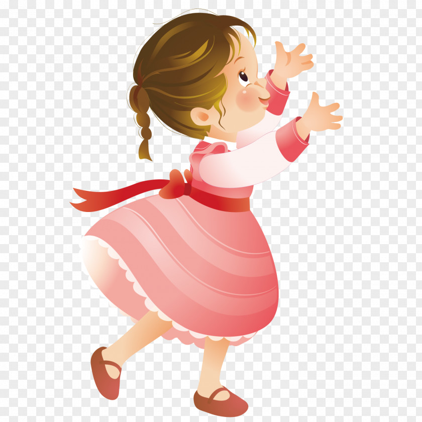 Lovely Baby Cartoon Child Illustration PNG