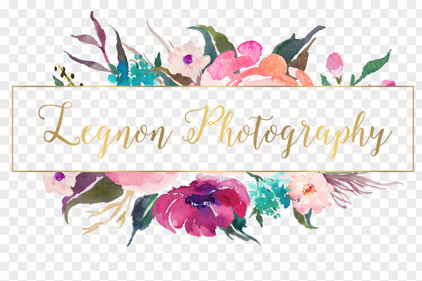 Painting Watercolor Floral Design Logo Photography PNG