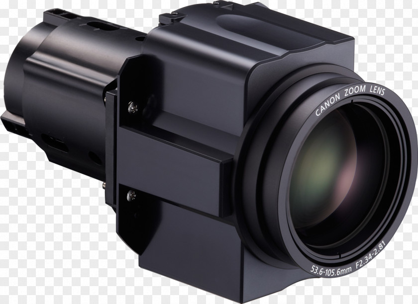 Zoom Lens Multimedia Projectors Canon Focal Length Camera PNG