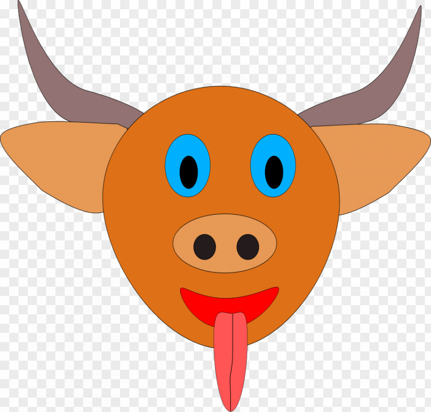Cartoon Bulls Cattle Water Buffalo Ox Bull Clip Art PNG