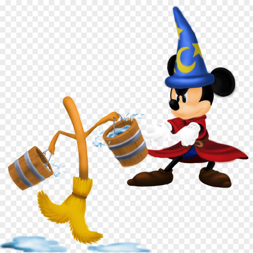 Mickey Mouse The Sorcerer's Apprentice Kingdom Hearts 3D: Dream Drop Distance Epic PNG