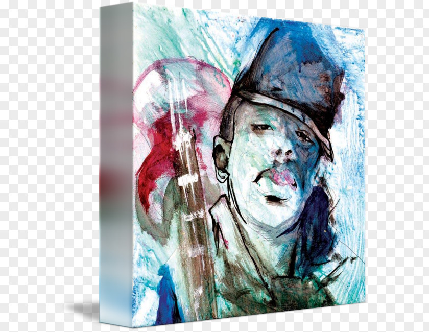 Paint Watercolor Painting Modern Art Acrylic Portrait PNG