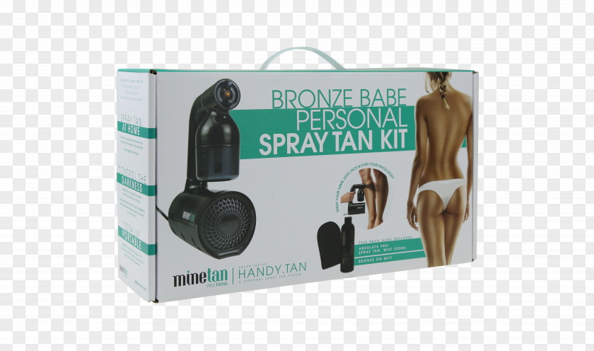 Personal Items Handy Tan Spray Kit Zelfbruiner Sun Tanning Sunless Beauty Parlour Headphones PNG