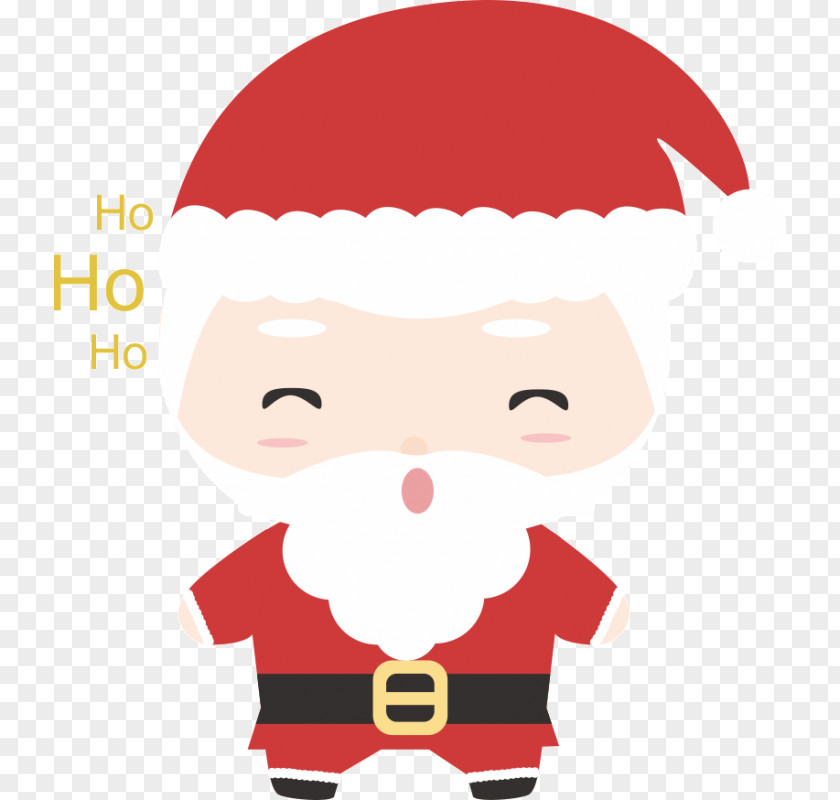 Santa Claus Christmas Day Gift Clip Art Illustration PNG