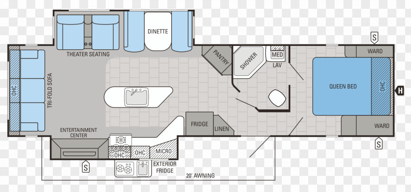 Sofa Plan Jayco, Inc. Caravan Campervans Floor Middlebury PNG