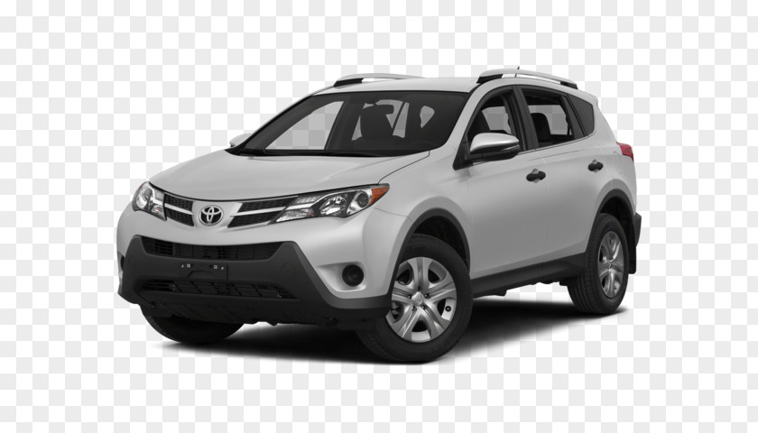 Toyota 2015 RAV4 LE Car Dealership Sport Utility Vehicle PNG