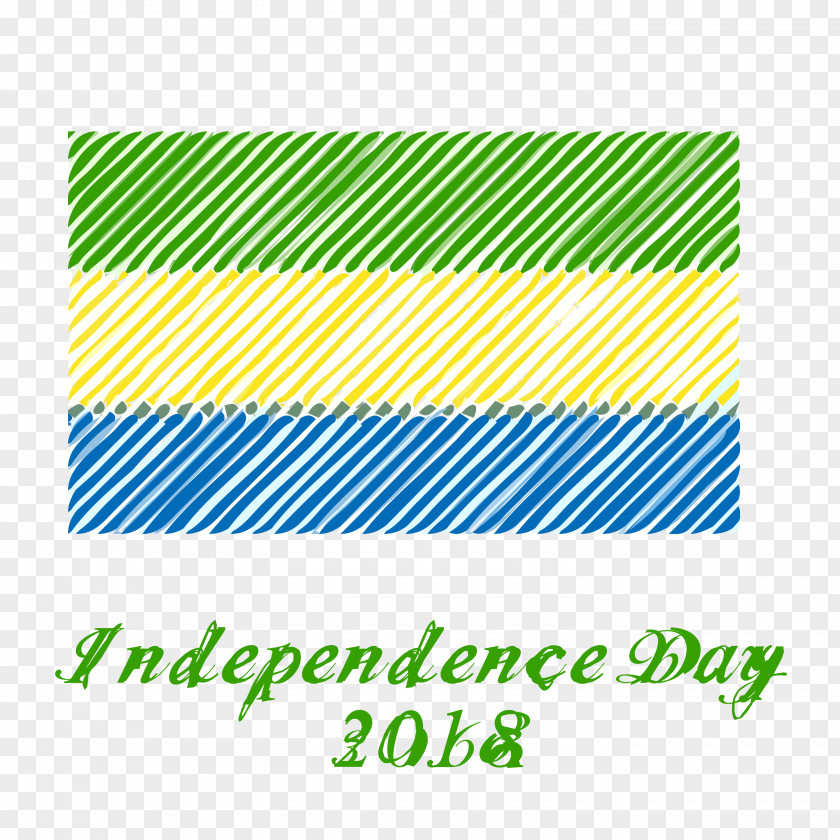 2018 Independence Day Gabon. PNG