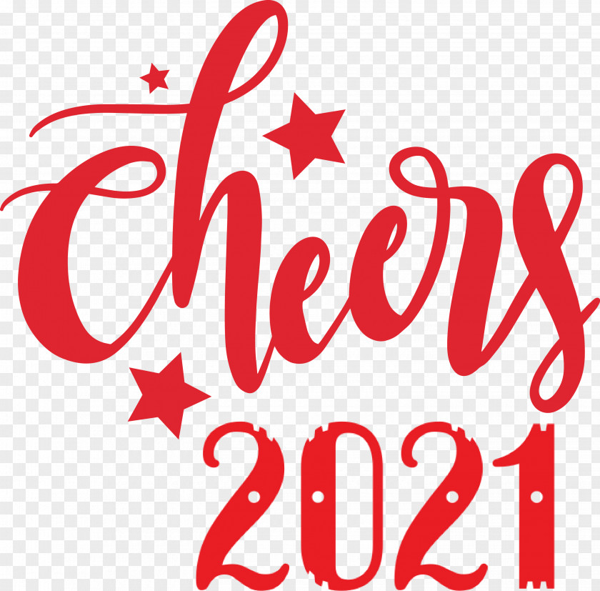 2021 Cheers New Year PNG