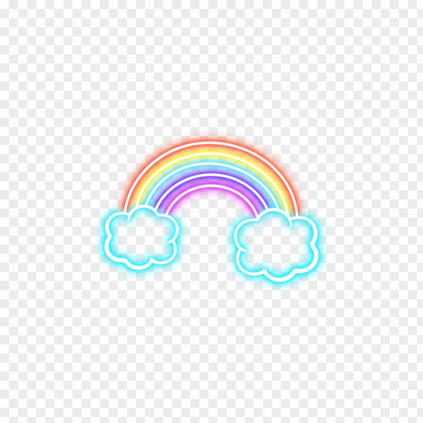 Cartoon Rainbow Arco Iris Sticker Decal Art Image PNG
