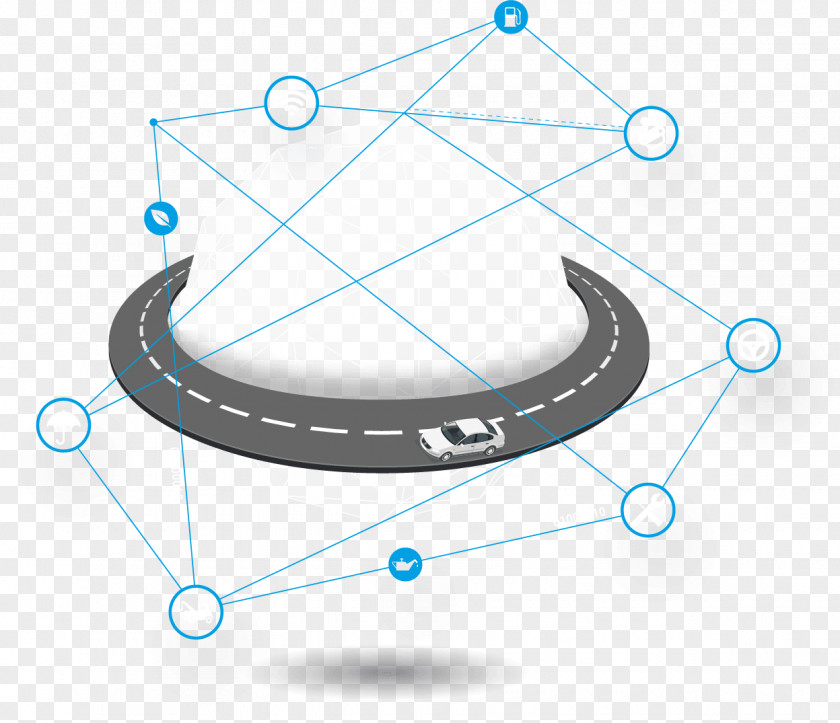 Connected Vehicles Line Product Design Point Angle PNG