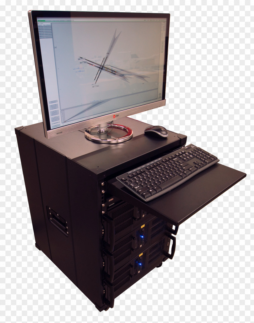 Flight Simulator Cockpit Builders 19-inch Rack Intel Display Device Unit Computer Monitors PNG