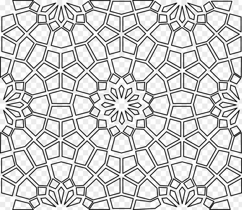 Geometric Border Islamic Patterns Art Selimiye Mosque Architecture PNG