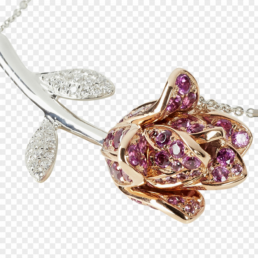 Ruby Amethyst Brooch Charms & Pendants Body Jewellery PNG