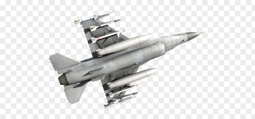 Aircraft Fighter General Dynamics F-16 Fighting Falcon Airplane Military PNG